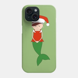 Christmas Mermaid Digital Art | Christmas Special | illusima Phone Case