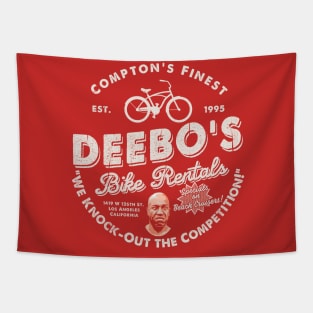 Deebo's Bike Rentals Tapestry