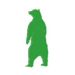 Green bear goes wild T-Shirt