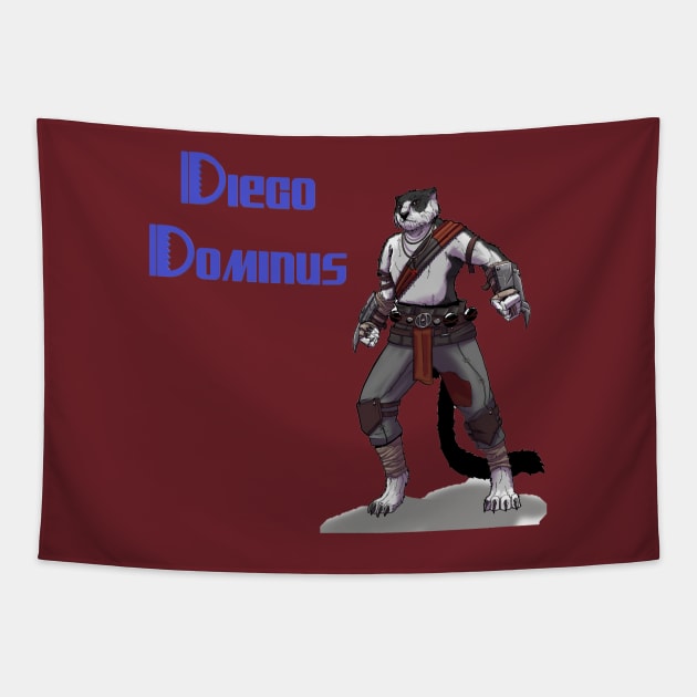 Diego Dominus Tapestry by Die by the Sword Podcast