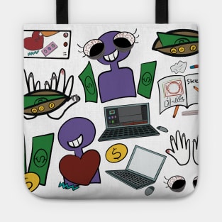 Hand drawing for designers and crafters Tote