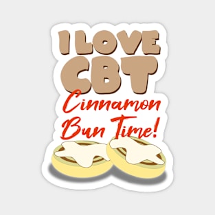 Cinnamon Bun Time Magnet