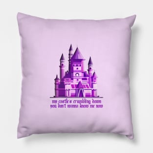 castles crumbling (taylors version) Pillow