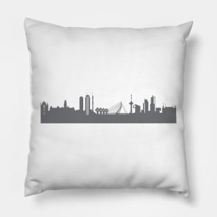 Rotterdam in gray Pillow