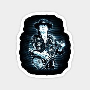 Stevie Ray Vaughan Forever Pay Tribute to the Blues-Rock Legend with a Classic Music-Inspired Tee Magnet