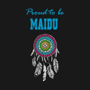 Native American Maidu Dreamcatcher 42 T-Shirt