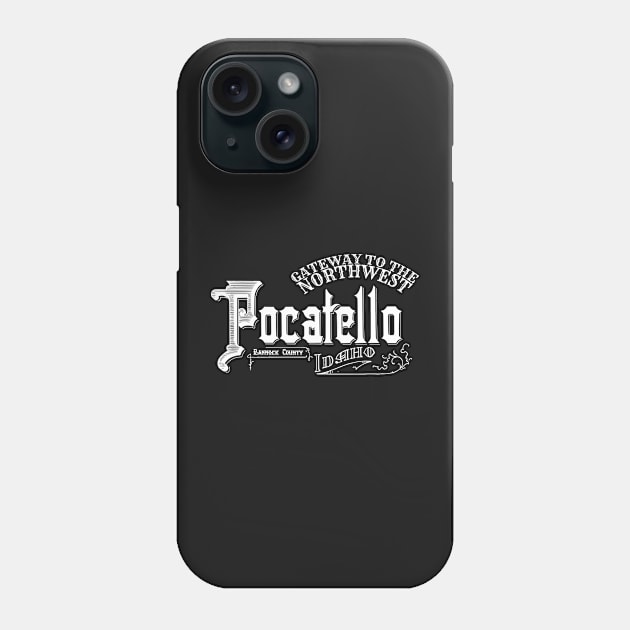 Vintage Pocatello, ID Phone Case by DonDota