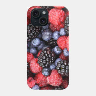 Summer fruits and berries Phone Case