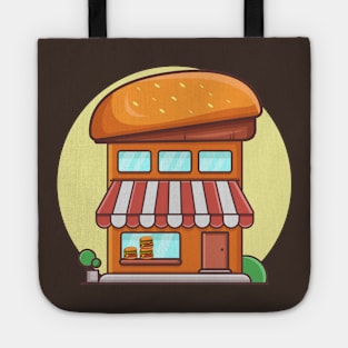 BURGER SHOP Tote