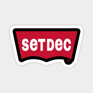 Set Dec Jean's Logo Magnet