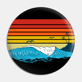 Traveling Beach Pin