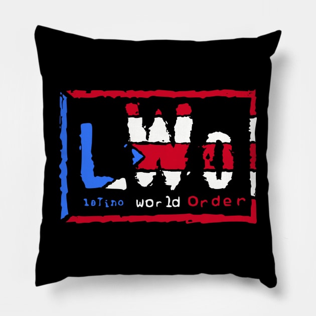 Latino Gang Puerto Rico Pillow by DrawnStyle