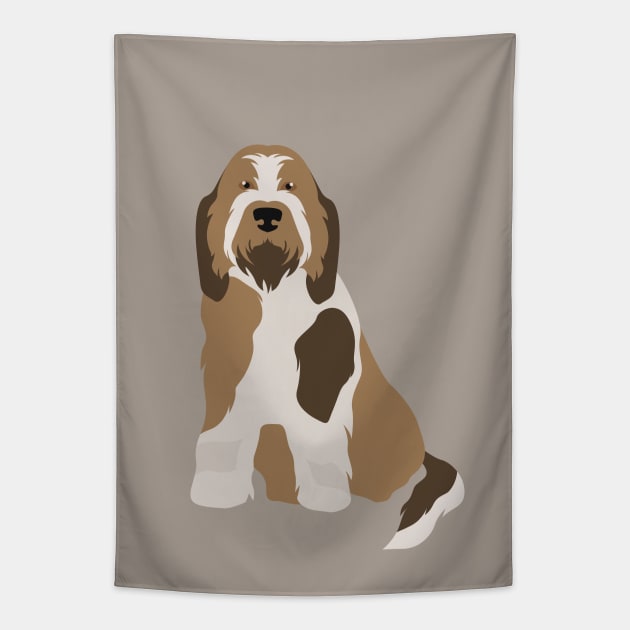 Grand Basset Griffon Vendéen Tapestry by JunkyDotCom