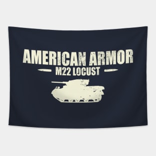 M22 Locust Tank (distressed) Tapestry