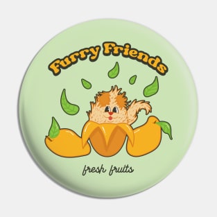 MangopPup: furry friends, fresh fruits Pin