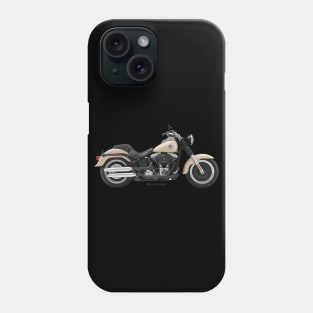 Harley-Davidson Fat Boy Lo beige, s Phone Case