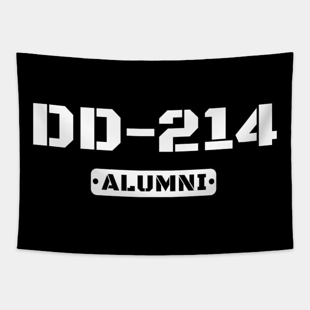 DD-214 US Alumni US Veteran Tapestry by TidenKanys