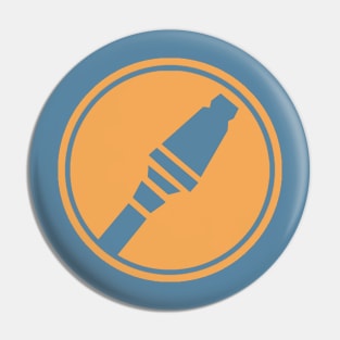 Team Fortress 2 - Blue Soldier Emblem Pin