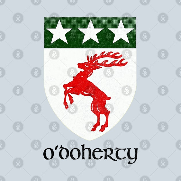 O'Doherty  / Vintage Style Crest Coat Of Arms Design by feck!