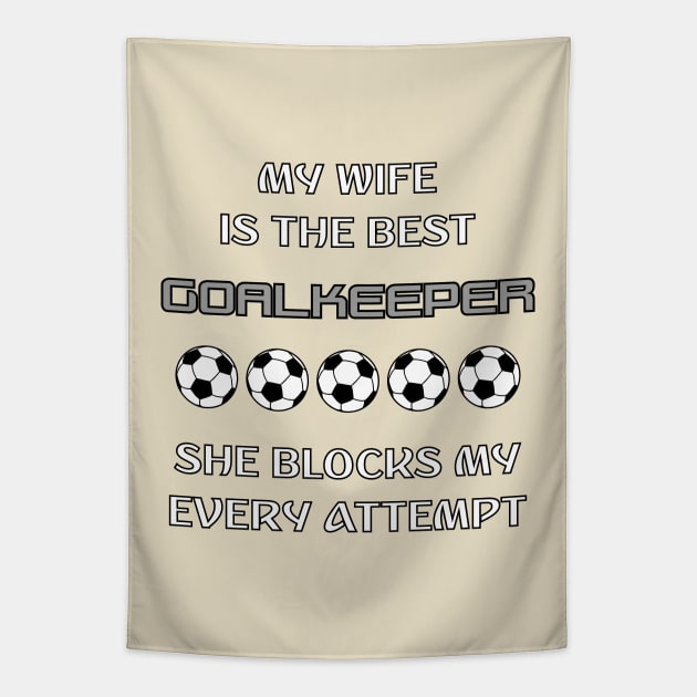 Football wife Tapestry by CharlieDF