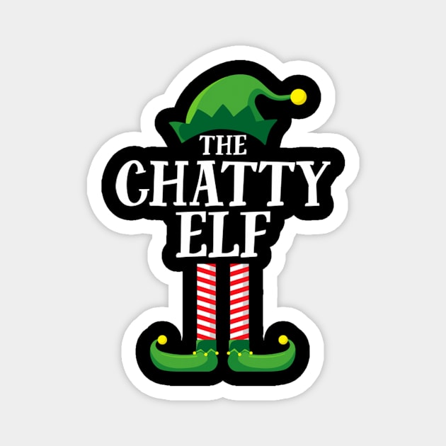 C Ty Elf Family Pajama Magnet by Weirdcore