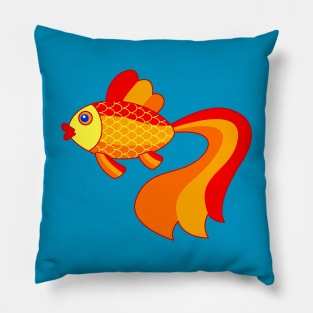 Gold fish Pillow