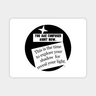 Bilbao oracle card 18 shadow light Magnet