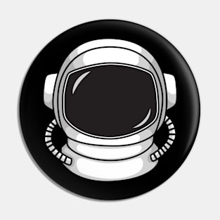 astronaut helmet Pin