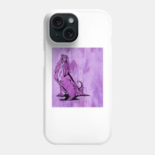 AFGHAN HOUND. Repeat pattern. Phone Case