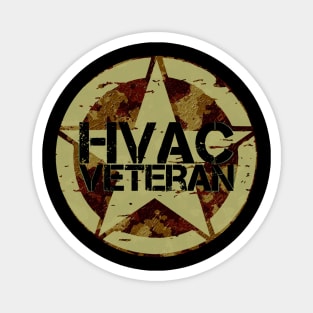 Hvacr Veteran Tech Desert Camo Magnet
