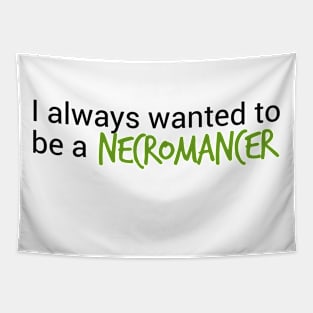 Character class: Necromancer (White) Tapestry