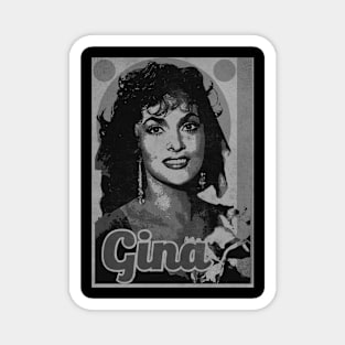 Gina Classic Vintage Beauty Magnet