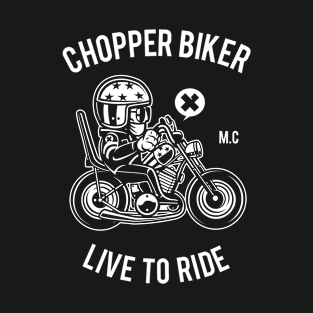 chopper biker T-Shirt