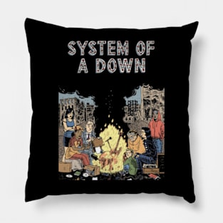 SYSTEM OF A DOWN MERCH VTG Pillow