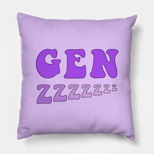 Sleep Gen Z Purple Pillow