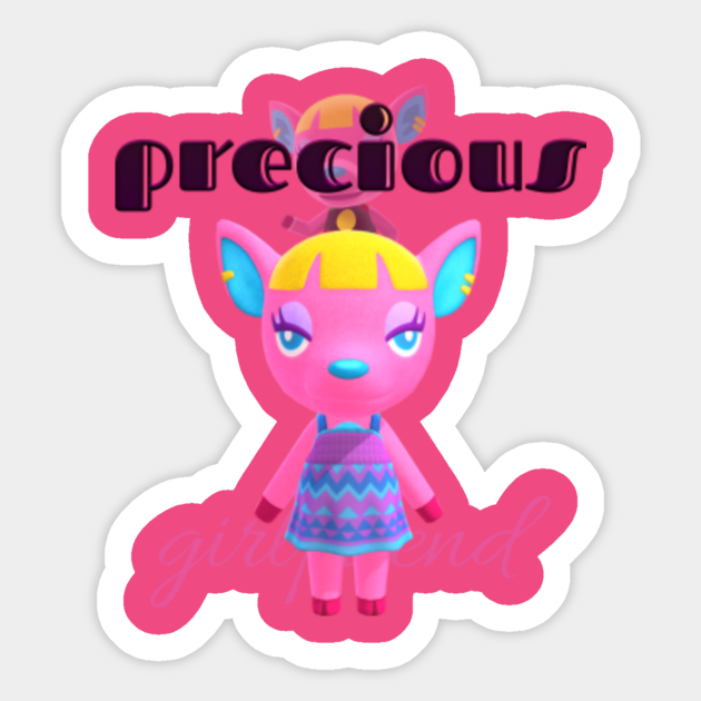 Animal Crossing Fuchsia Animal Crossing New Horizons Sticker Teepublic Fuchsia the uchi deer is in boxes. teepublic