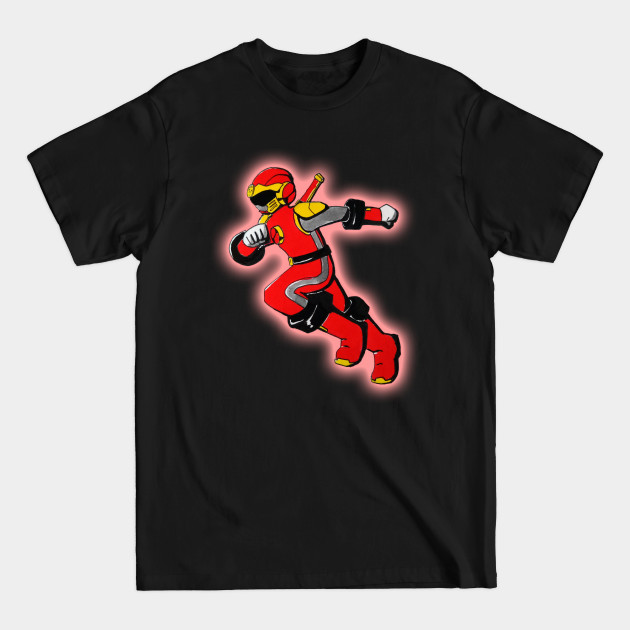 Discover Mega Man (Red Wind Ranger Soul) - Red Ranger - T-Shirt