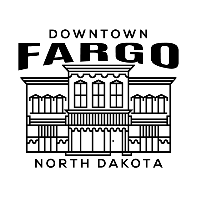 Downtown Fargo ND by HalpinDesign