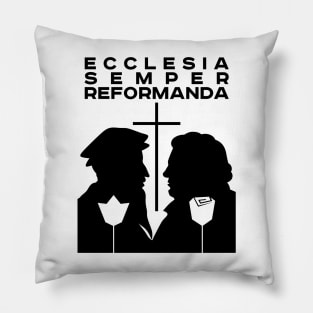 Christian illustration. The church must always be reformed Pillow