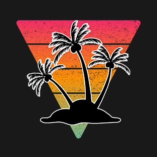 Colorful, Tropical Design for People Who Love the Beach T-Shirt