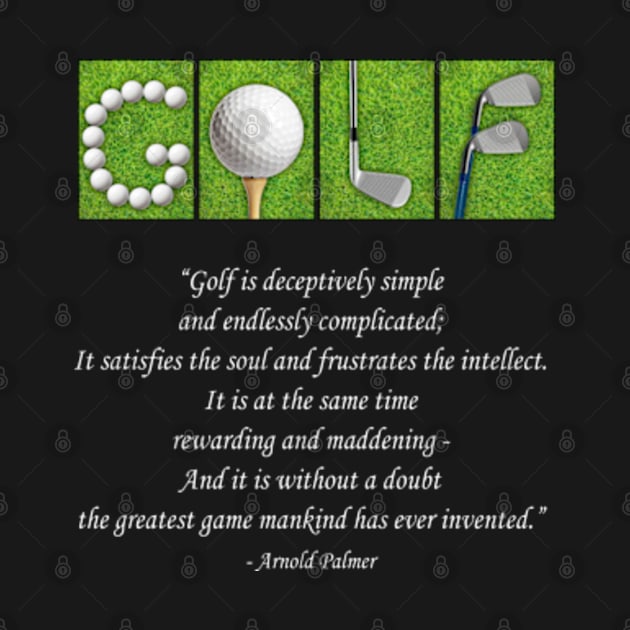 Golf Is Deceptively Simple And Endlessly Complicated by Hassler88