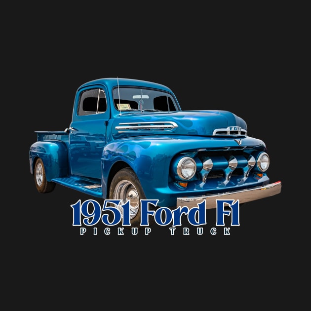 1951 Ford F1 Pickup Truck by Gestalt Imagery