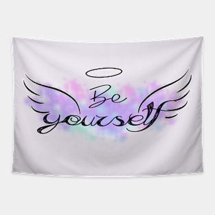 be yourself t-shirt Tapestry