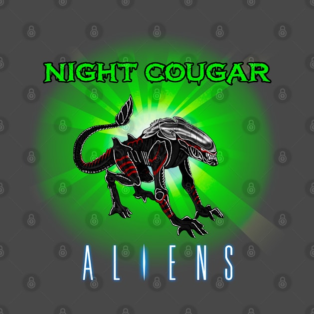 Night Cougar Alien by Ale_jediknigth