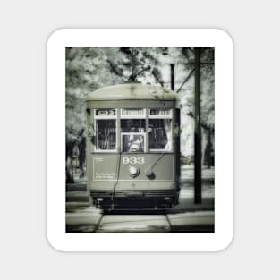 St. Charles Streetcar Infrared 1 Magnet