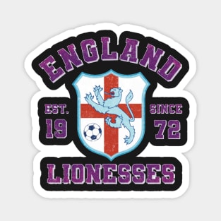 England Lionesses 1972 Magnet