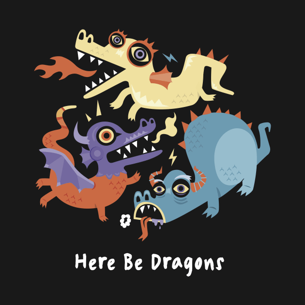 Here be Dragons - Programming by blushingcrow