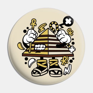 Angry egyptian pyramid Pin