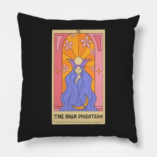 The High Priestess Tarot Card Pillow