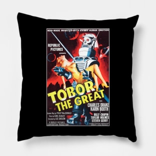 Tobor The Great (1954) Pillow
